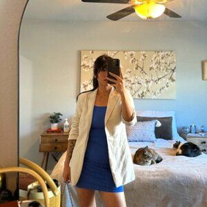H&M Linen Blend Blazer XS